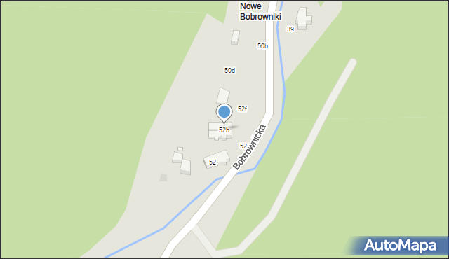 Szczytna, Bobrownicka, 52b, mapa Szczytna