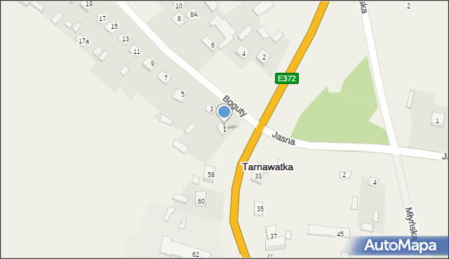 Tarnawatka, Boguty, ks., 1, mapa Tarnawatka