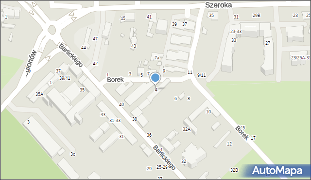 Tomaszów Mazowiecki, Borek, 4, mapa Tomaszów Mazowiecki