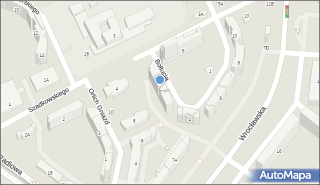 Warszawa, Bołtucia Mikołaja, gen., 2, mapa Warszawy