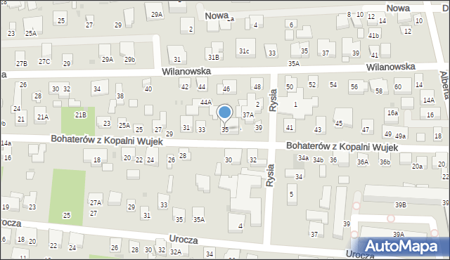 Warszawa, Bohaterów z Kopalni Wujek, 35, mapa Warszawy