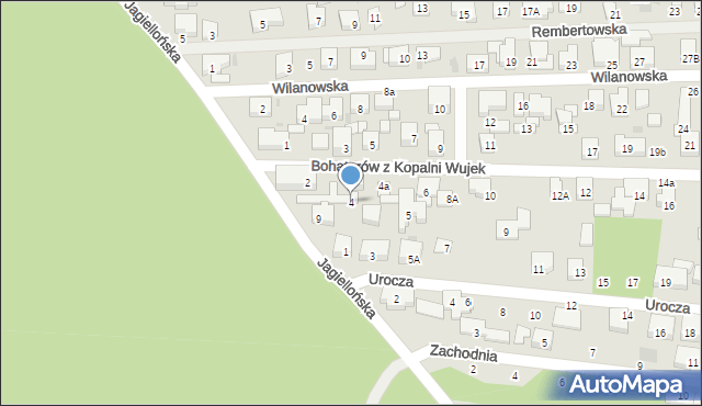 Warszawa, Bohaterów z Kopalni Wujek, 4, mapa Warszawy