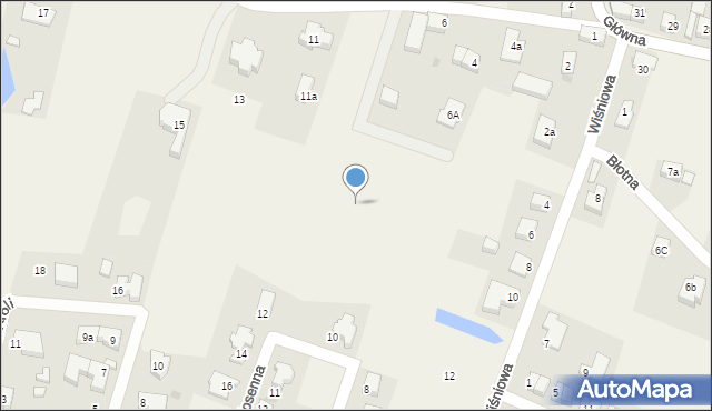 Wilkszyn, Boczna, 6j, mapa Wilkszyn