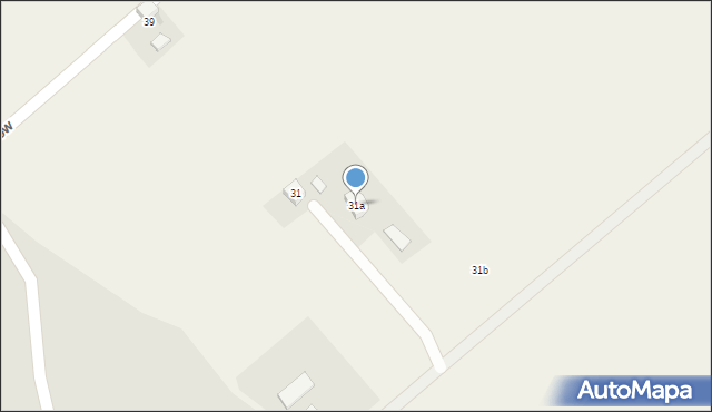 Wisła Mała, Borsuków, 31a, mapa Wisła Mała