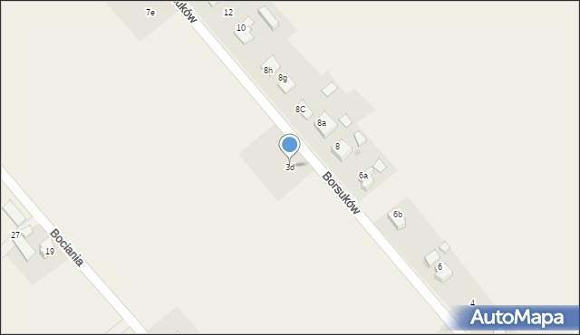 Wisła Mała, Borsuków, 3d, mapa Wisła Mała