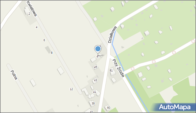 Wysiołek Luborzycki, Bohaterów, 47, mapa Wysiołek Luborzycki