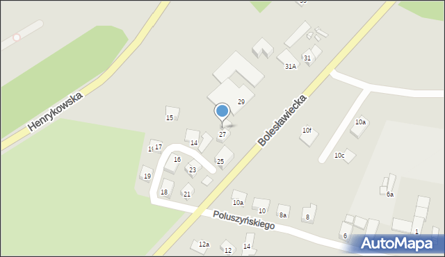 Zgorzelec, Bolesławiecka, 27A, mapa Zgorzelec