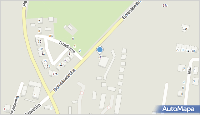 Zgorzelec, Bolesławiecka, 4, mapa Zgorzelec