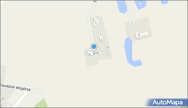 Babidół, Brzozowy Gaj, 6, mapa Babidół
