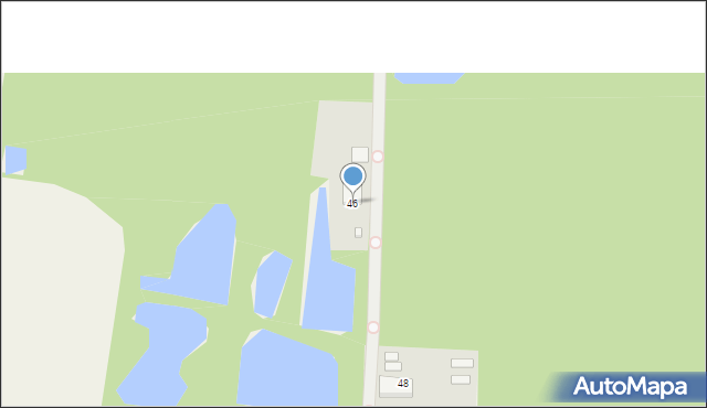 Bąków, Brata Bassy, 46, mapa Bąków