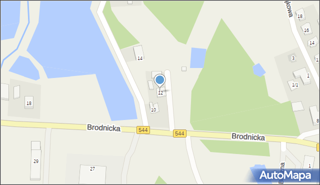 Bartniczka, Brodnicka, 12, mapa Bartniczka