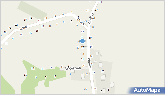 Będkowice, Browar, 37, mapa Będkowice