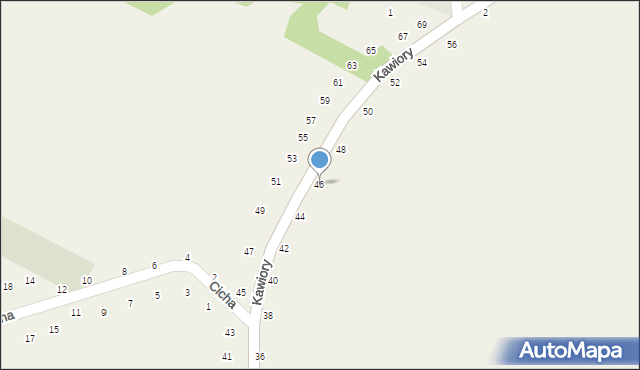 Będkowice, Browar, 46, mapa Będkowice