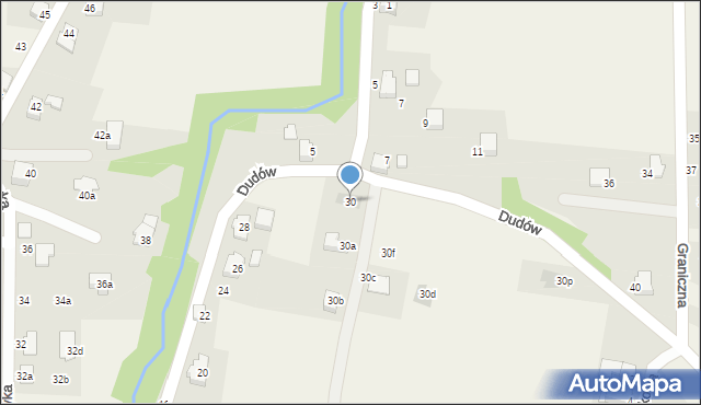 Bestwinka, Braci Dudów, 30, mapa Bestwinka