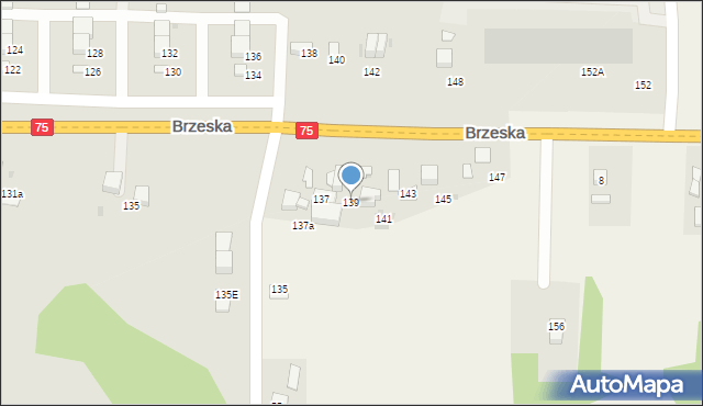 Bochnia, Brzeska, 139, mapa Bochni