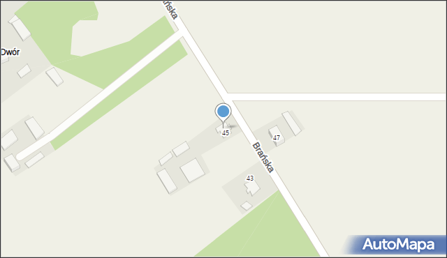 Boćki, Brańska, 46, mapa Boćki