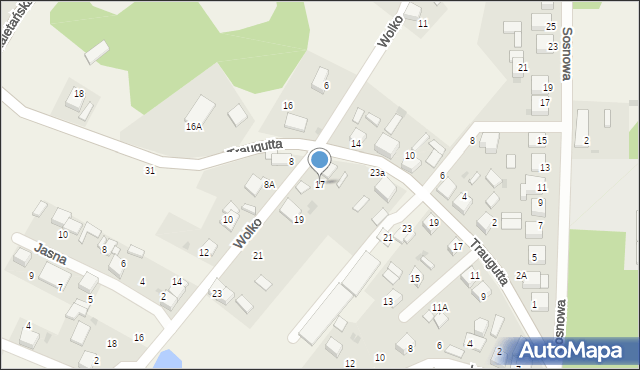 Boruszowice, Braci Wolko, 17, mapa Boruszowice