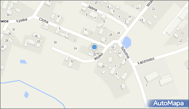 Boruszowice, Braci Wolko, 22, mapa Boruszowice