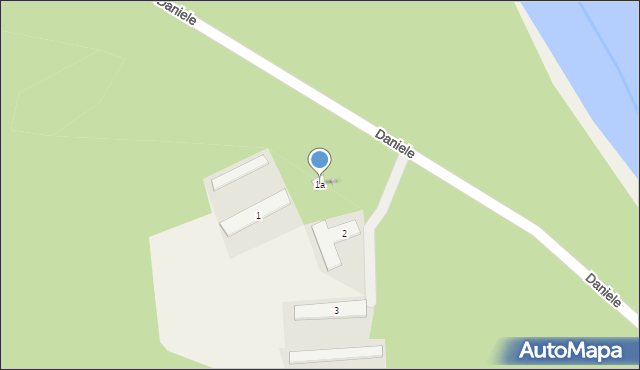 Brączewo, Brączewo, 1a, mapa Brączewo