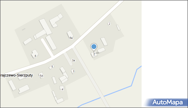 Brajczewo-Sierzputy, Brajczewo-Sierzputy, 2, mapa Brajczewo-Sierzputy