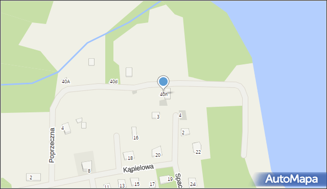 Brajniki, Brajniki, 40n, mapa Brajniki