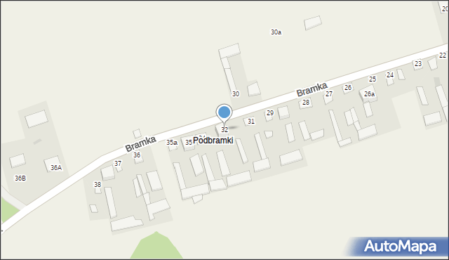 Bramka, Bramka, 32, mapa Bramka