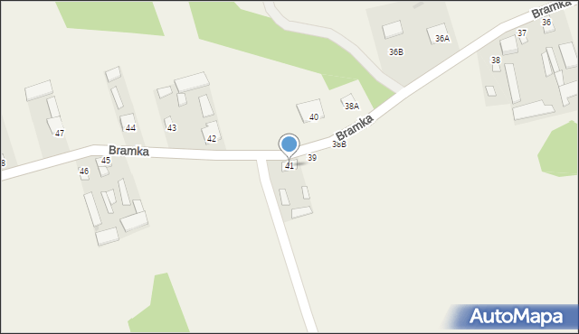 Bramka, Bramka, 41, mapa Bramka