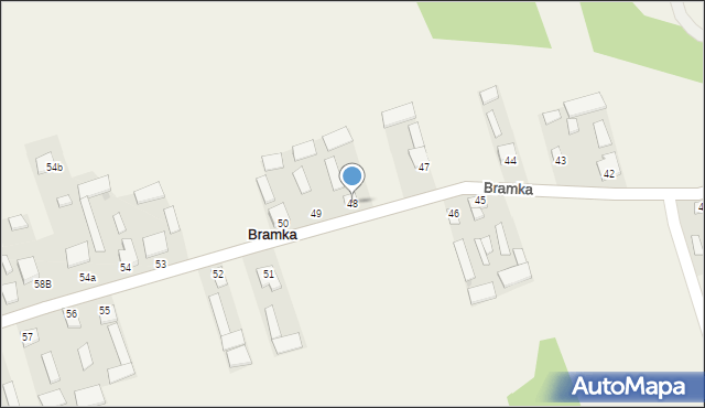 Bramka, Bramka, 48, mapa Bramka