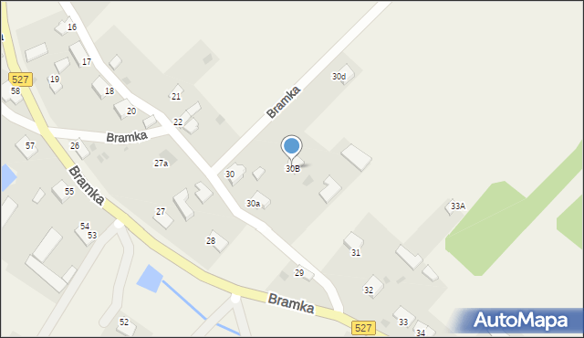 Bramka, Bramka, 30B, mapa Bramka