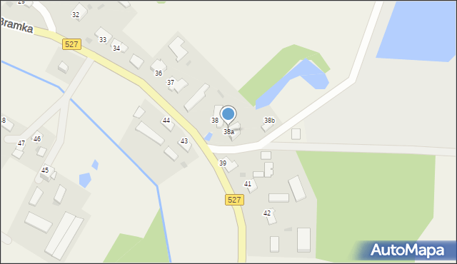 Bramka, Bramka, 38a, mapa Bramka