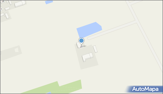 Branica, Branica, 10, mapa Branica
