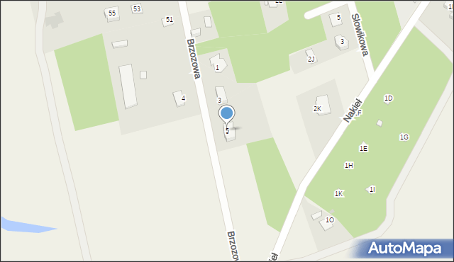 Brańszczyk, Brzozowa, 5, mapa Brańszczyk