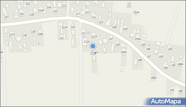 Bratkowice, Bratkowice, 211B, mapa Bratkowice