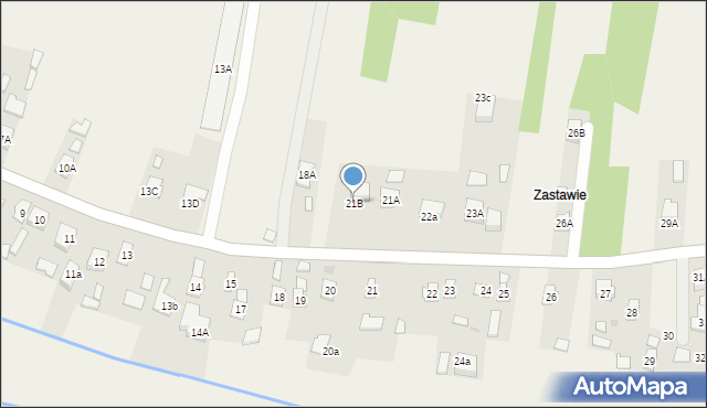 Bratkowice, Bratkowice, 21B, mapa Bratkowice