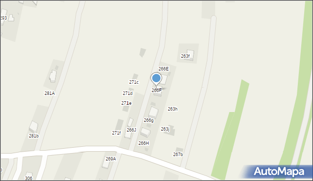 Bratkowice, Bratkowice, 266F, mapa Bratkowice