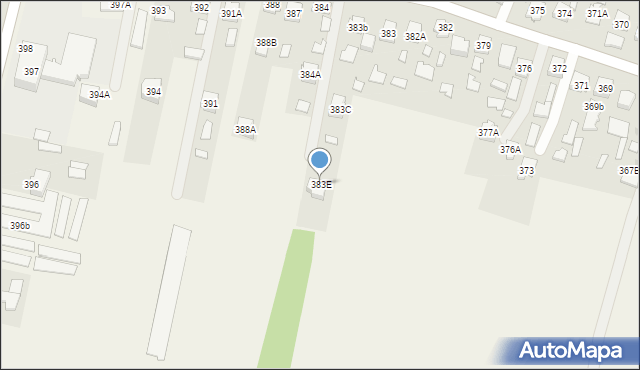 Bratkowice, Bratkowice, 383E, mapa Bratkowice