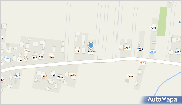 Bratkowice, Bratkowice, 712A, mapa Bratkowice