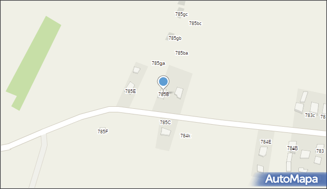 Bratkowice, Bratkowice, 785B, mapa Bratkowice