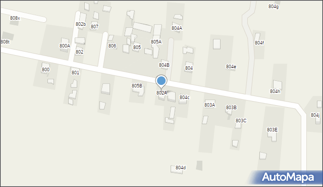 Bratkowice, Bratkowice, 802A, mapa Bratkowice