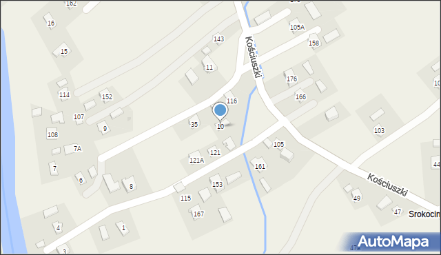 Bratkówka, Bratkówka, 10, mapa Bratkówka