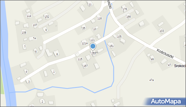 Bratkówka, Bratkówka, 153, mapa Bratkówka