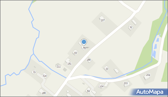 Bratkówka, Bratkówka, 75, mapa Bratkówka