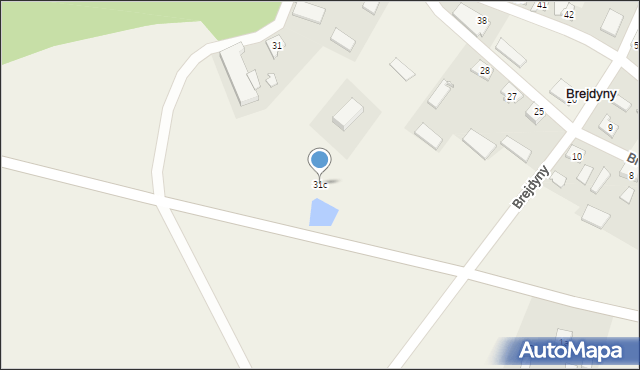 Brejdyny, Brejdyny, 31c, mapa Brejdyny