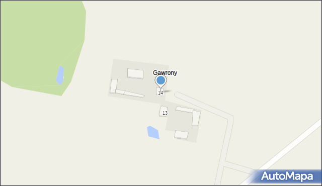 Brelki, Brelki, 14, mapa Brelki