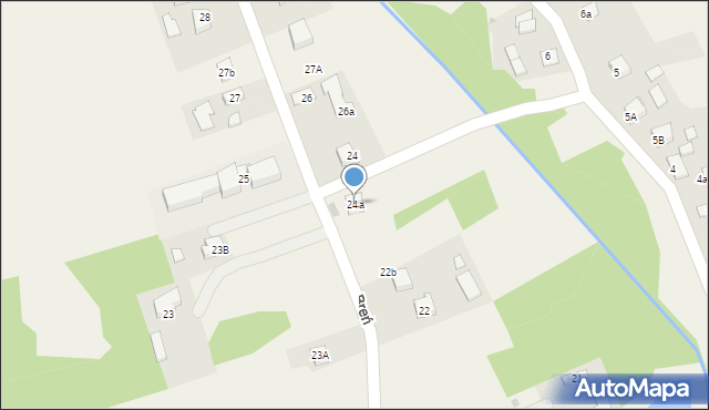 Breń, Breń, 24a, mapa Breń
