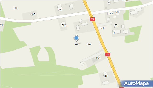 Breń, Breń, 60d, mapa Breń