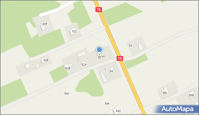 Breń, Breń, 62, mapa Breń