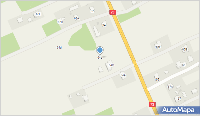 Breń, Breń, 64e, mapa Breń