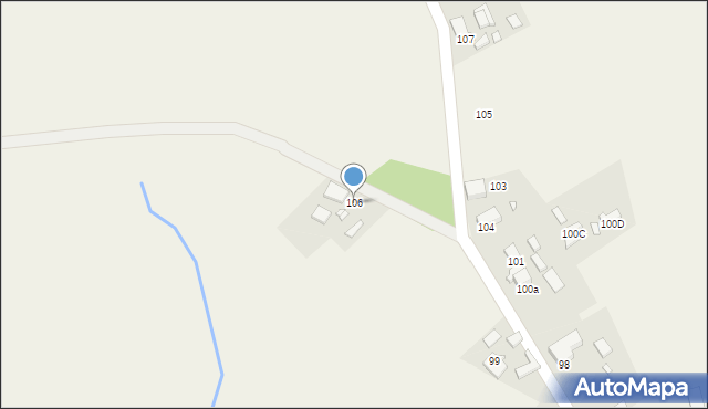 Breń, Breń, 106, mapa Breń