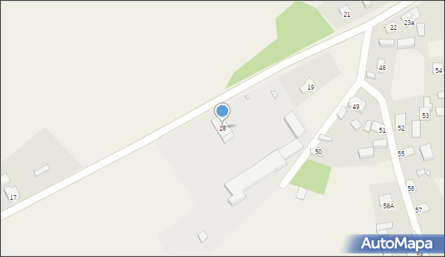 Breń, Breń, 18, mapa Breń